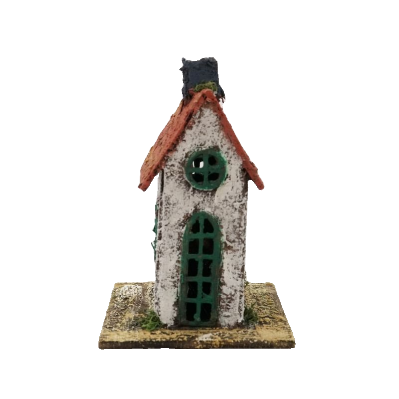 CASETTA SUGHERO BIANCO CM 10X9X13,5