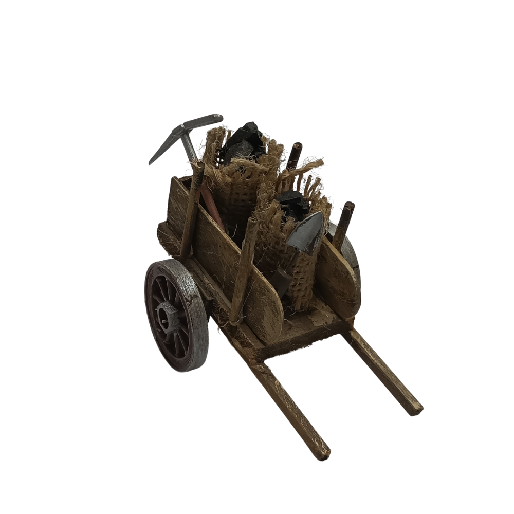 CARRO SACCHI CARBONE CM 6X10X6,5