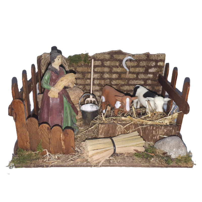 ALLEVATRICE DI MUCCHE CM 15,5X12X11