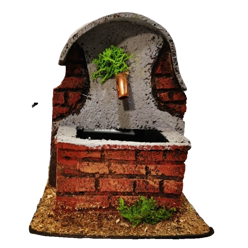 FONTANA IN SUGHERO MODELLO E CM 8X12,5X11