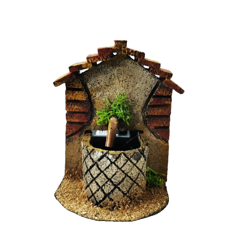 FONTANA IN SUGHERO MODELLO H CM 8X10,5X11