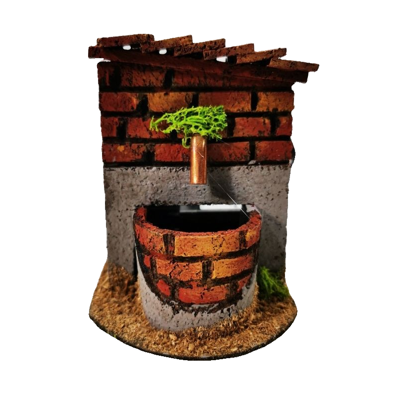 FONTANA IN SUGHERO MODELLO L CM 8X10X10