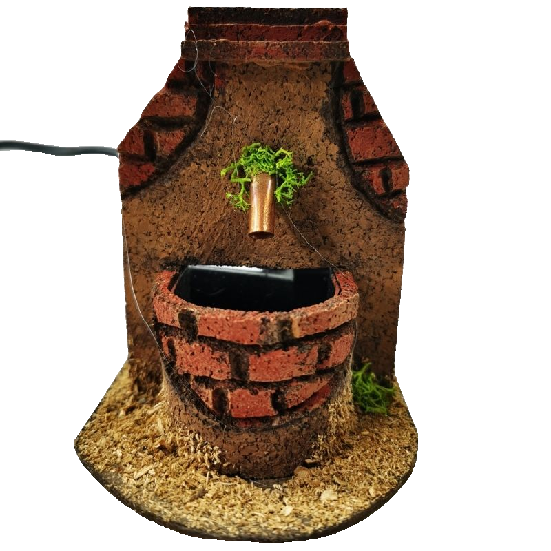 FONTANA IN SUGHERO MODELLO N CM 8X10X10,5