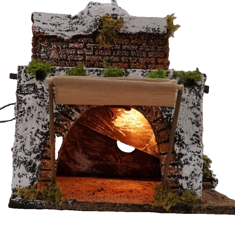 CASA ARABA CON ARCO E SCALE CM 24X20X30