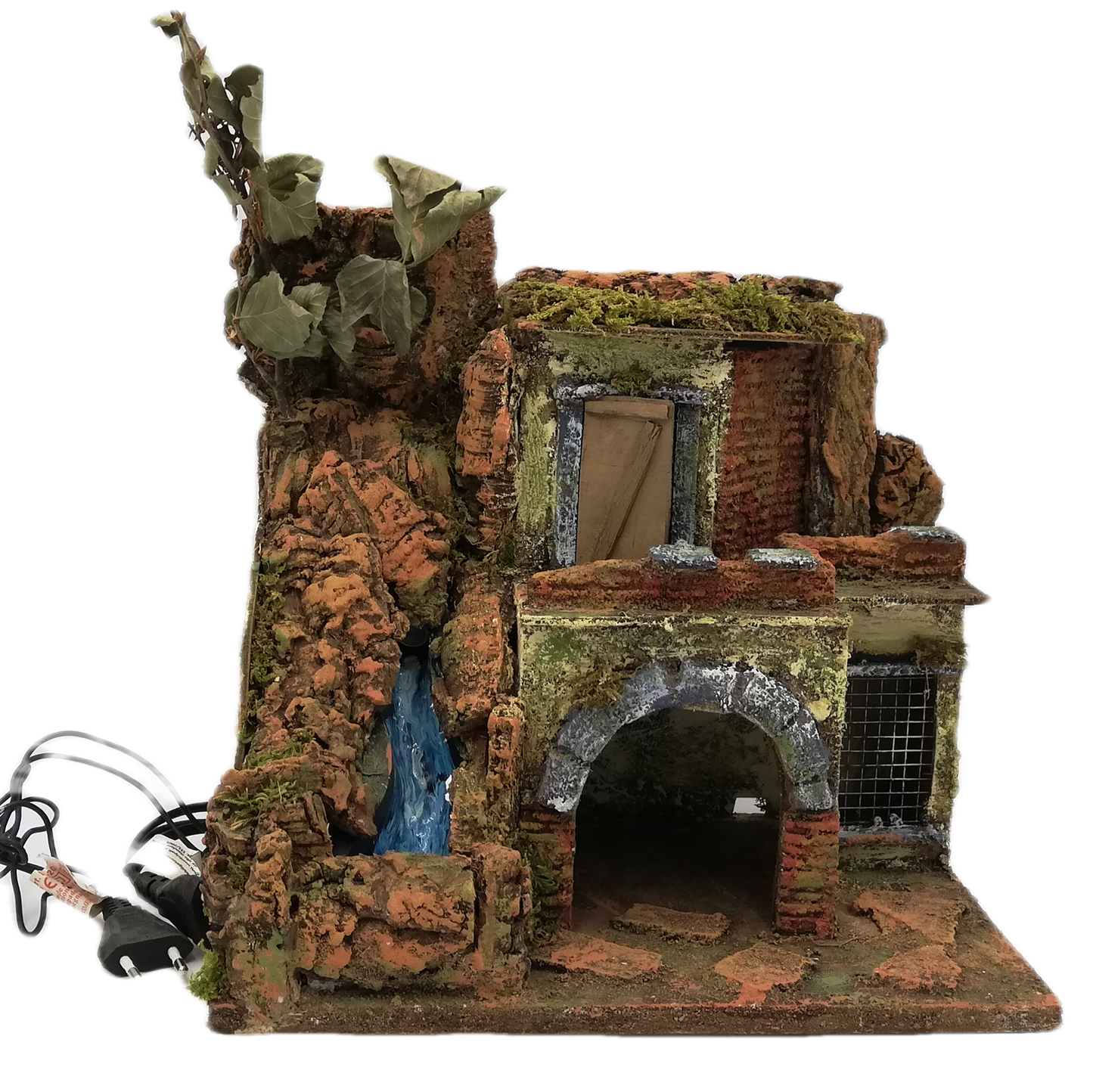 PRESEPE DEL '700 CON RUSCELLO CM 30X20X31