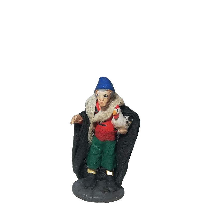 ALLEVATORE DI GALLINE CM 7 VESTITO