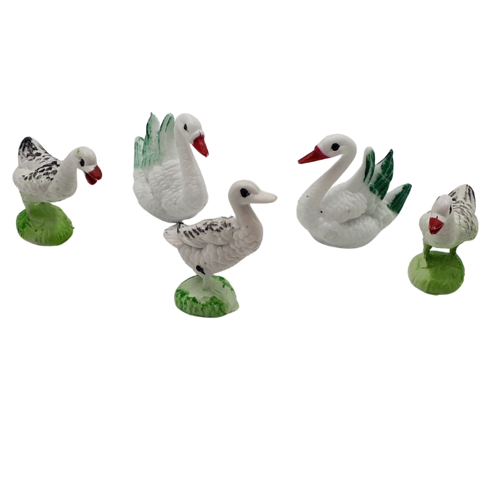 OCHE E PAPERE CM 4 PLASTICA PZ 5