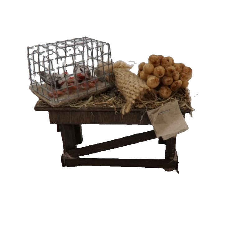 BANCO UOVA E GALLINE CM 7,5X5