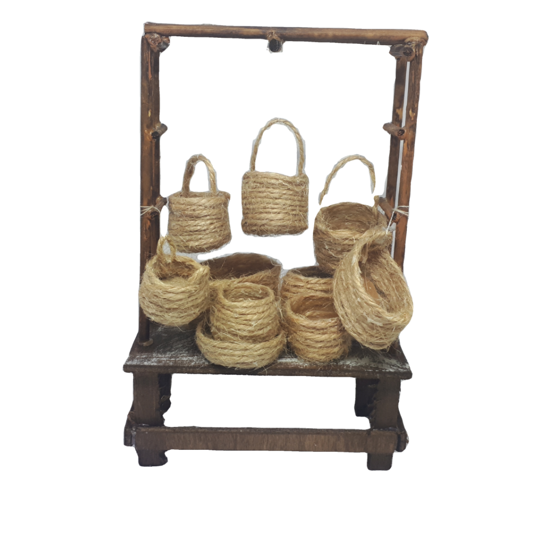 BANCO CESTI CM 9,5X5X14,5