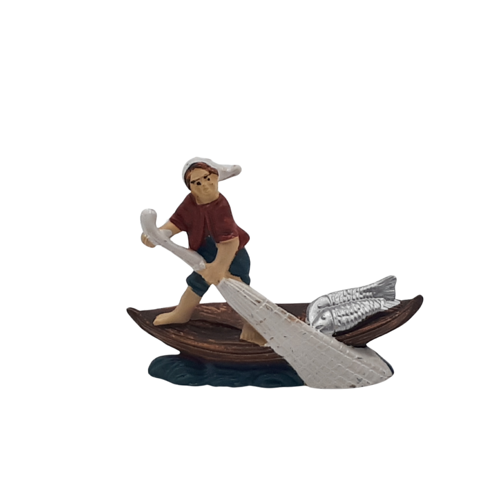 PESCATORE CM5 SU BARCA