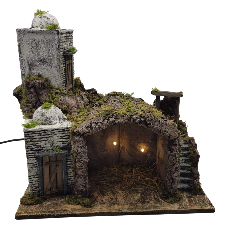 PRESEPE ARABO CON POZZO CM 40X25X38