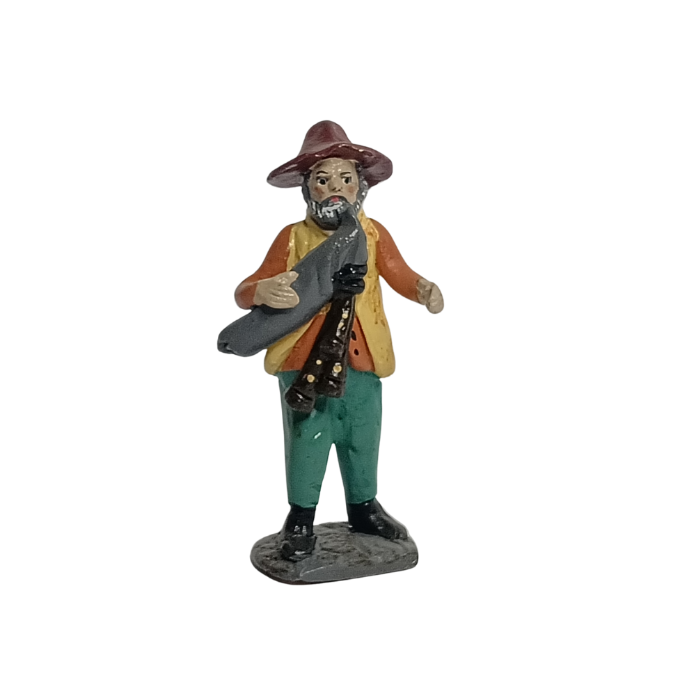 ZAMPOGNARO DIPINTO CM 10