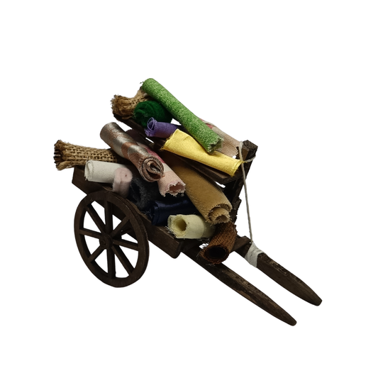 CARRO CON STOFFE CM 15,5X8,5X9,5