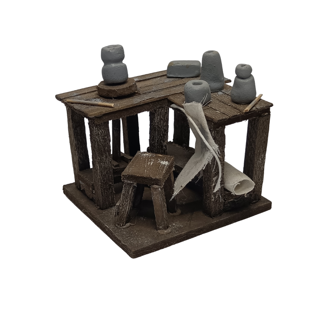 BANCO CERAMISTA GRANDE CM 9,5X9X6,5