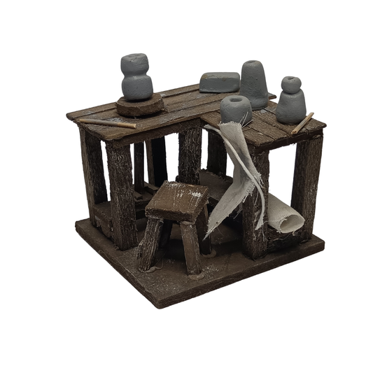 BANCO CERAMISTA GRANDE CM 9,5X9X6,5