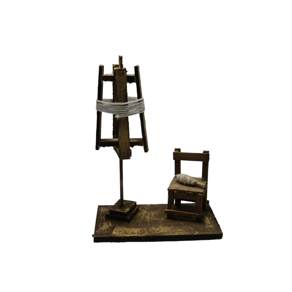 TELAIO CON SEDIA CM 10X6X12