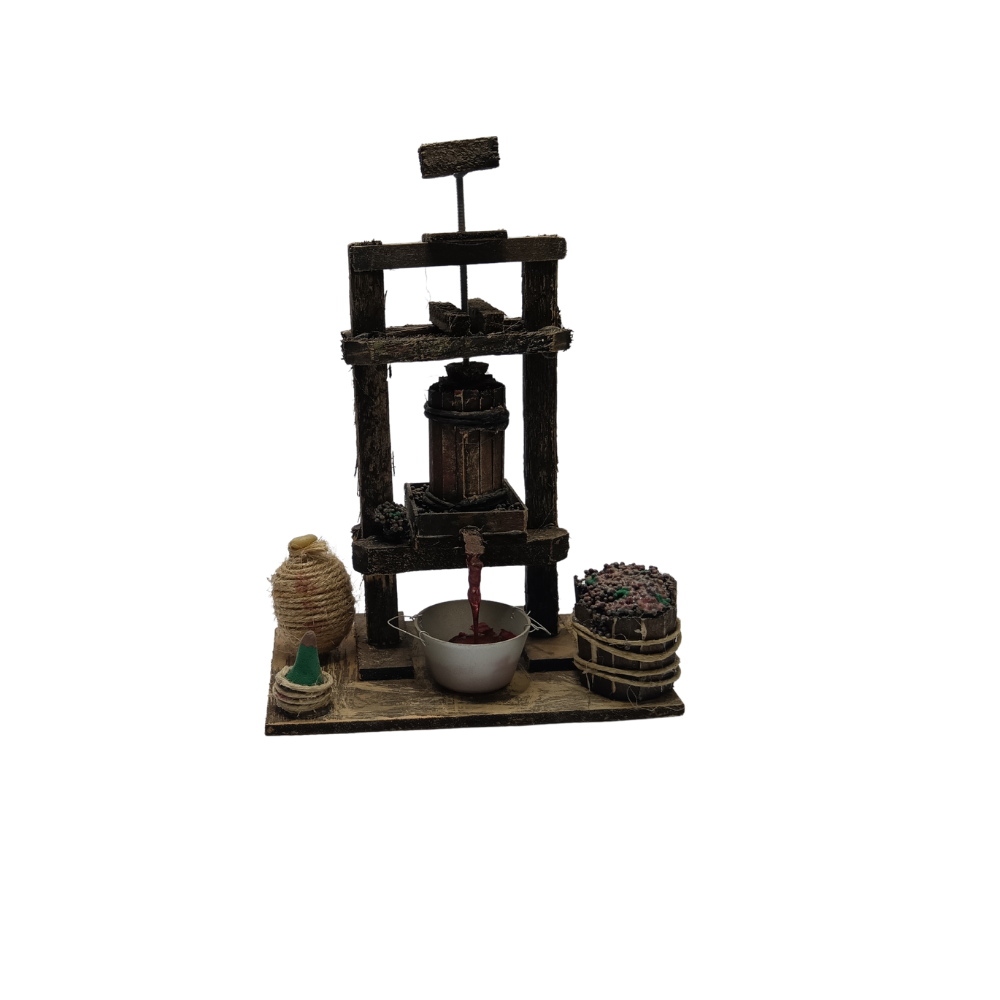 PRESSA CON TORCHIO VINO CM 14,5X8,5X19