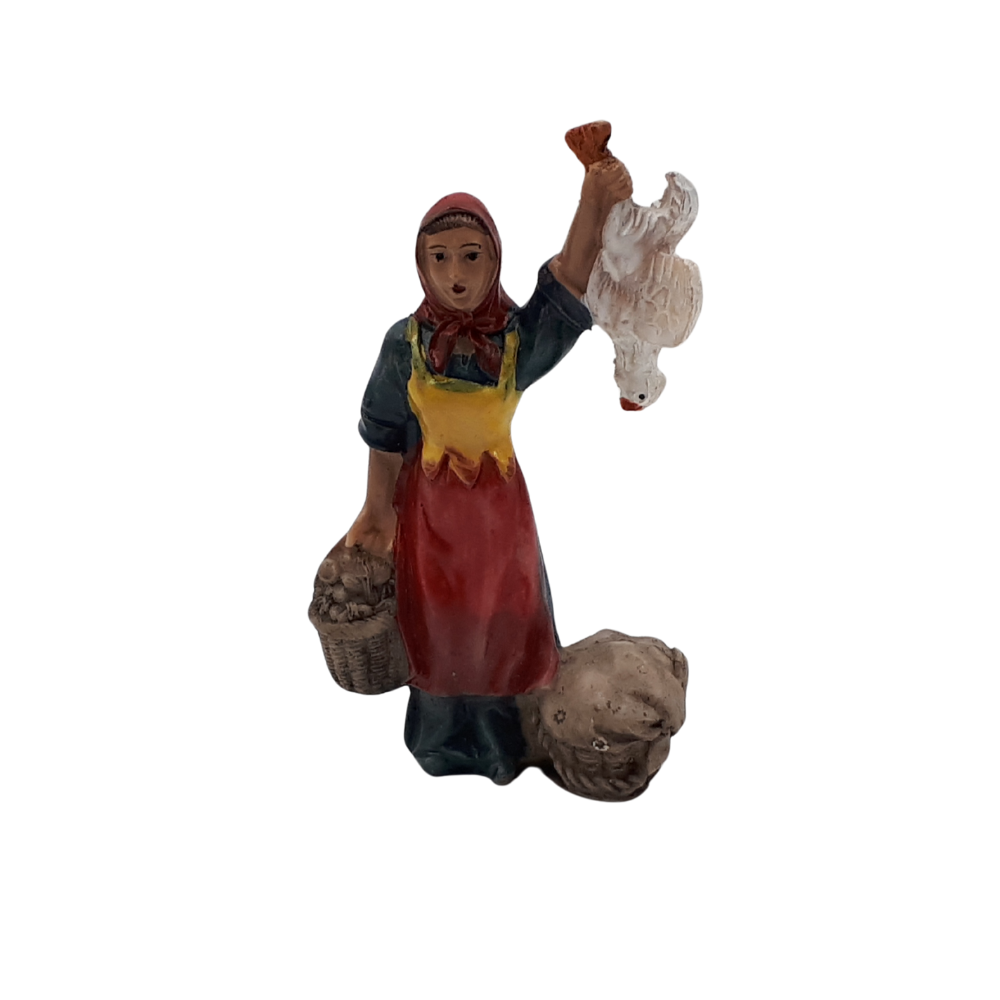 PAST.LA C/CESTO/GALLINA CM10