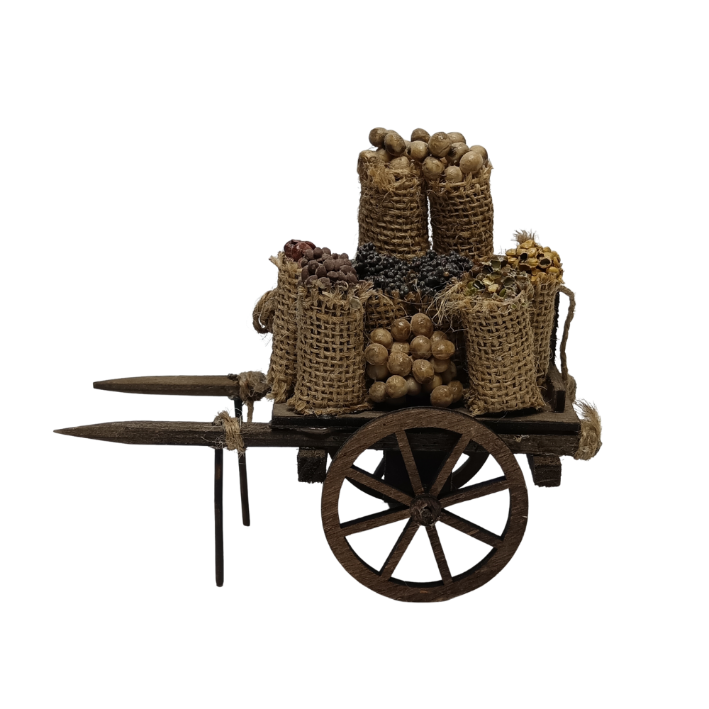 CARRO UOVA E LEGUMI CM 16,5X8,5X11