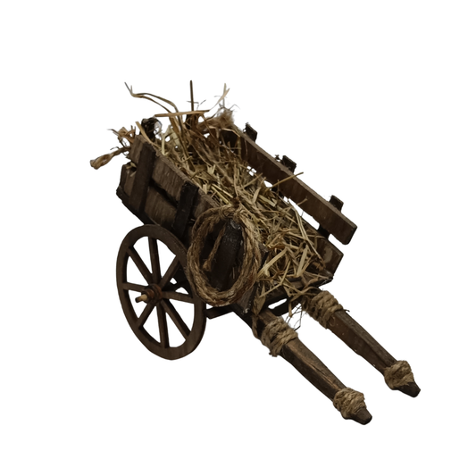 CARRO CON FIENO CM 15X8,5X8