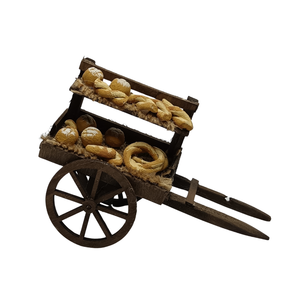 CARRO CON PANE CM 16X8X10