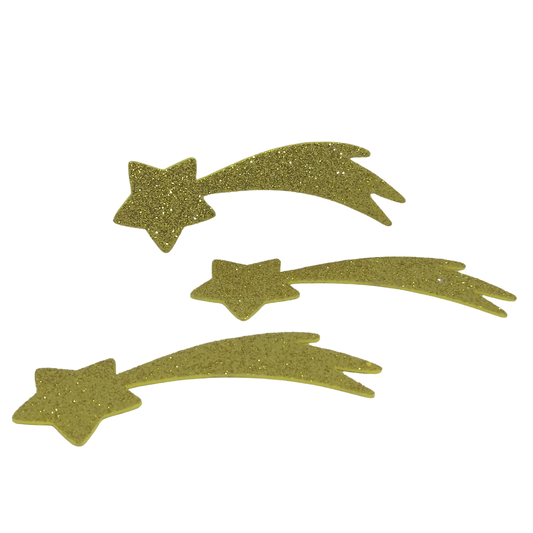 STELLA COMETA GLITTER ORO PZ.3 10,53,5