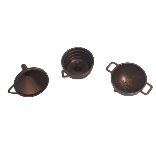 TRIS ACCESSORI CUCINA PLASTICA CM 2/3