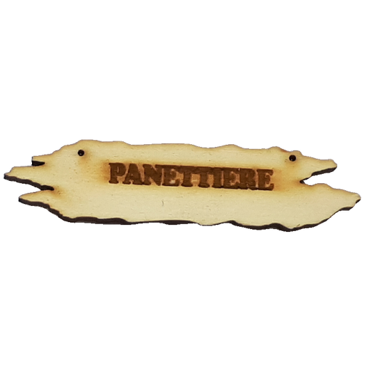 INSEGNA LEGNO PANETTIERE 7,5X2