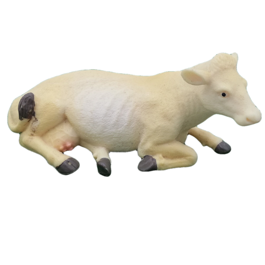 MUCCA SEDUTA BEIGE CM10 PLASTICA