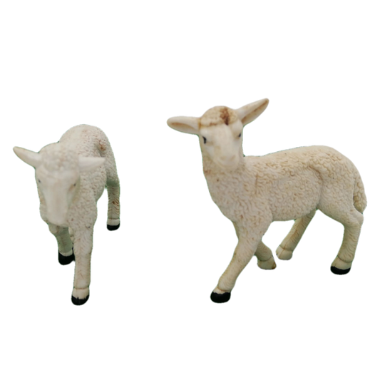 COPPIA PECORE CM8 PLASTICA