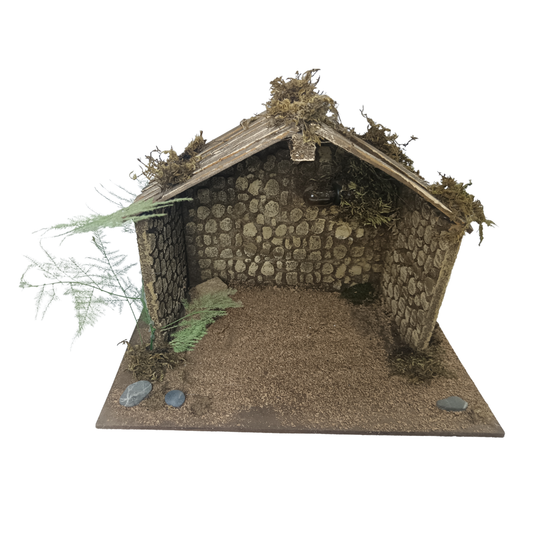 CAPANNA LEGNO E SUGHERO MODELLO B CM 30X20X22