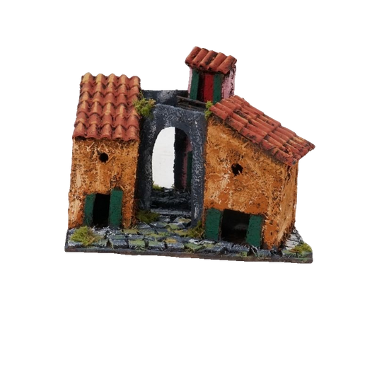 CASETTA BORGO SUGHERO ARANCIO CM 17X11X14