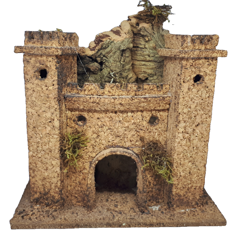 CASTELLO RUSTICO CM 16X9X16