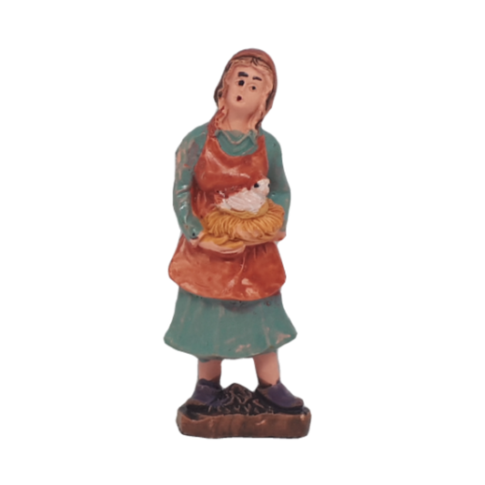 SIGNORA C/GALLINA CM 8