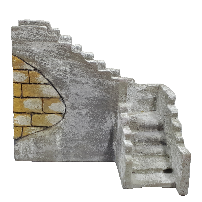 SCALA ANGOLO DESTRA CM 23X17,5X19