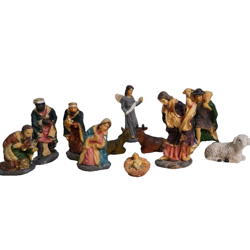SET NATIVITà 12CM 11PZ