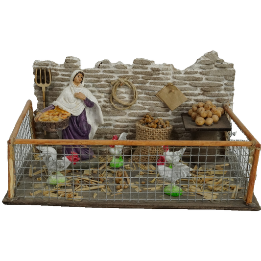 ALLEVATRICE DI GALLINE CM 20X11X10