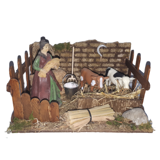 ALLEVATRICE DI MUCCHE CM 15,5X12X11