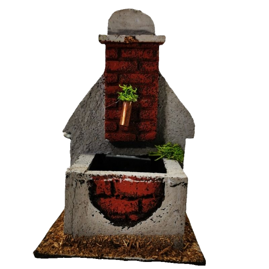 FONTANA IN SUGHERO MODELLO B CM 8,5X12X14