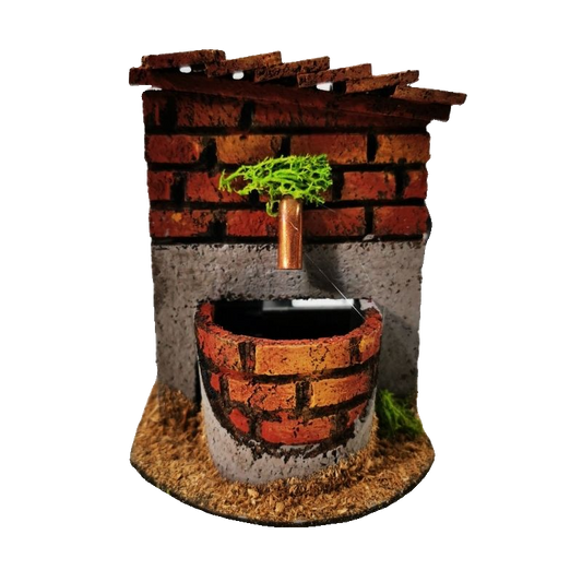 FONTANA IN SUGHERO MODELLO L CM 8X10X10