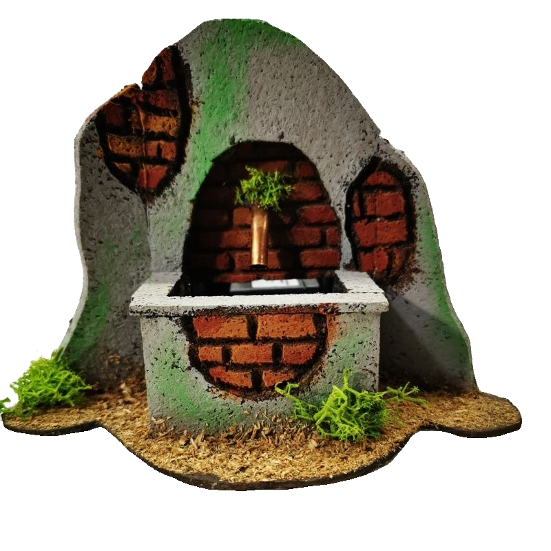 FONTANA IN SUGHERO MODELLO M CM 16,5X14X11