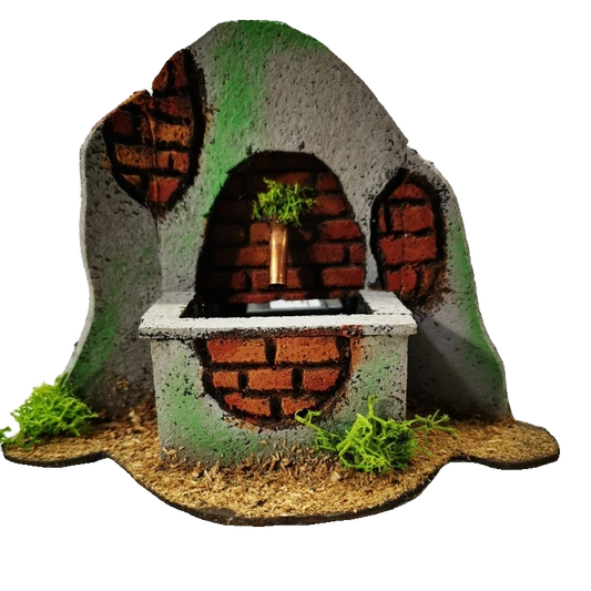 FONTANA IN SUGHERO MODELLO M CM 16,5X14X11