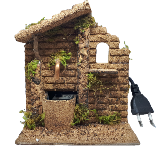 FONTANA ANTICA SUGHERO MODELLO B CM 14X13,5X14