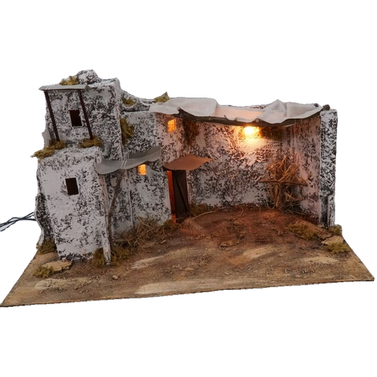 PRESEPE PALESTINESE GRANDE MODELLO A CM 60X35X38