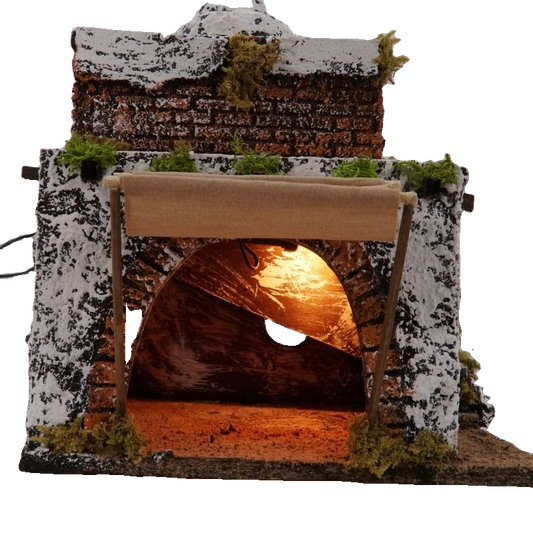 CASA ARABA CON ARCO E SCALE CM 24X20X30