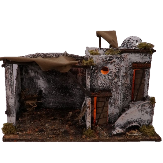 SCENARIO PALESTINESE RUDERE CM 30X25X35