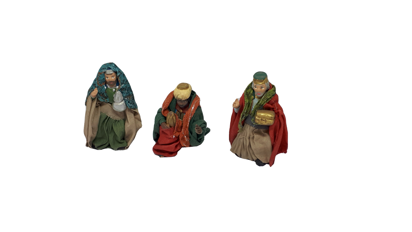 TRIS RE MAGI TERRAC. CM7 VESTITI