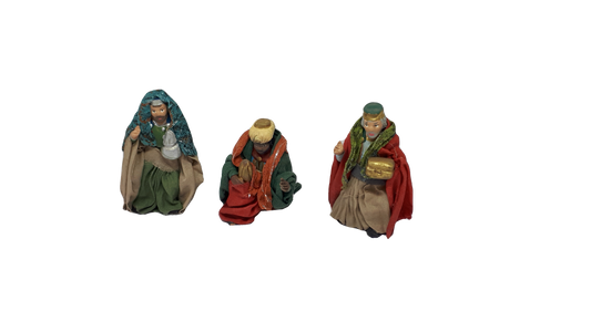 TRIS RE MAGI TERRAC. CM7 VESTITI