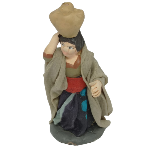 SIGNORA C/ANFORA CM7 VESTITO