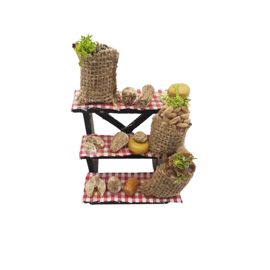 BANCO FORMAGGI E LEGUMI CM 7,5X5,5X10,5